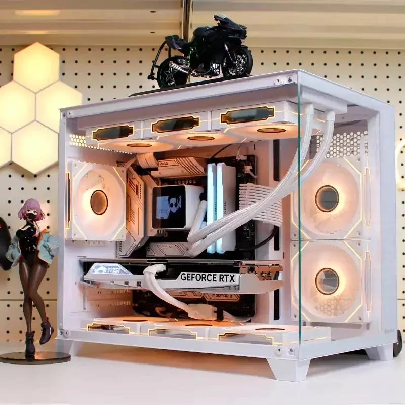 2025 New High-End Custom R7 7800X3D Rtx5080/5090D 32Gb Graphics Card 2TB Ssd Gaming Pc Desktop Computer