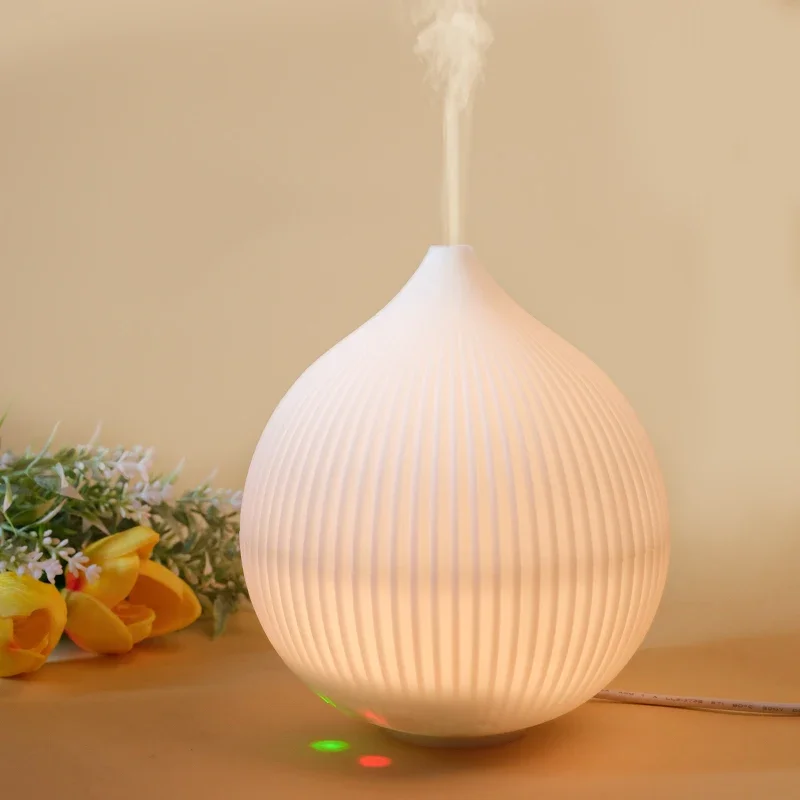 Ellestfun Hot Sale Exquisite Home Use Artistic Unique Colored Lights Products Aroma Diffuser Humidifier