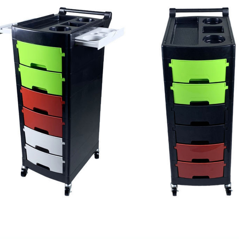 Carrinho giratório para servir salão de beleza, mini carrinho de spa com cílios, armazenamento de unhas e vinho para salão de beleza e hospitalidade, carrinho de serviço elegante