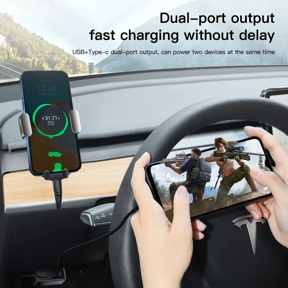 Obd Plug Voor Tesla Model 3 Model Y X S Obd Adapter Opladen Voor Tesla Auto Model 3 Model Obd2 Splitter Charger adapters