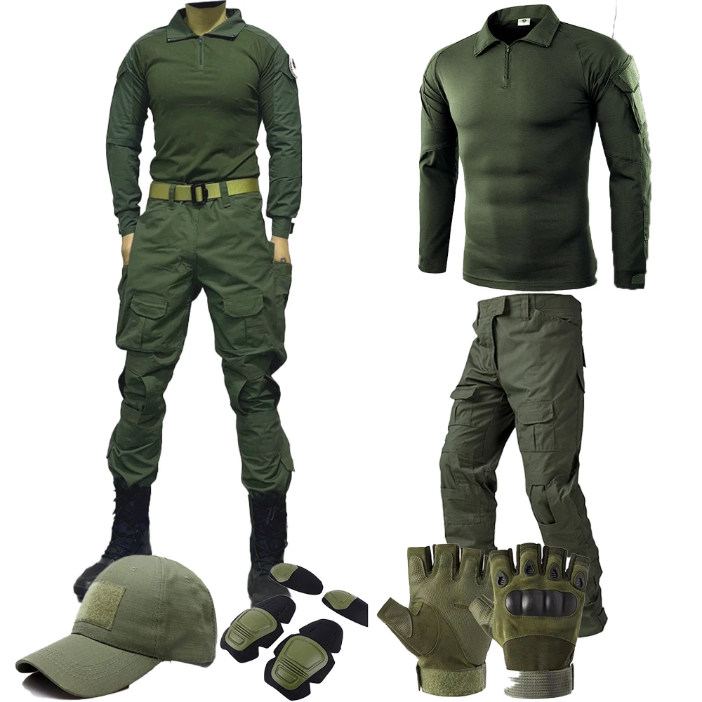 Taktische Uniform H Anzüge Militär Outdoor Camouflage Anzug Jagd Shirts Hosen Fisch Trainning Airsoft Paintball Kleidung Sets