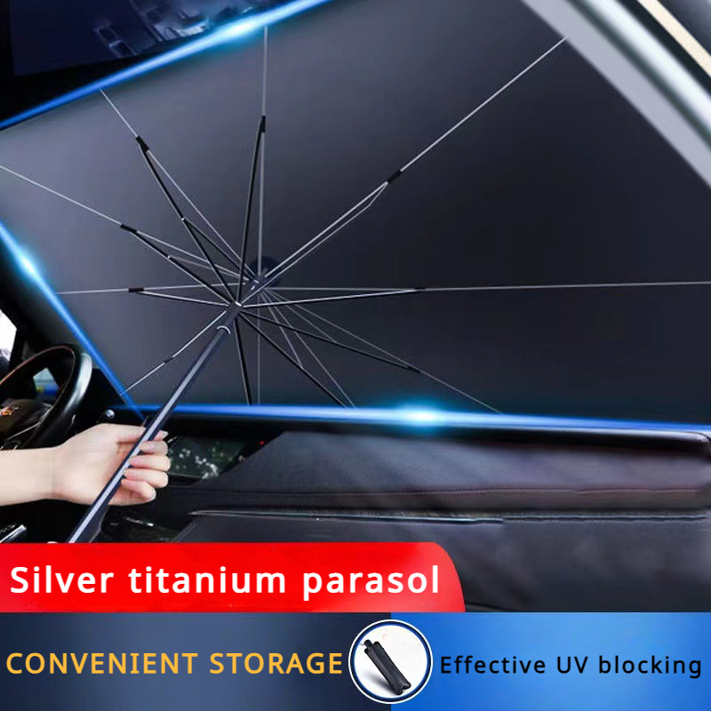 Auto Sonnenschutz Auto Front Windschutz scheibe Visier versenkbar einfach zu lagern tragbare Sonnenschutz Wärme isolation block