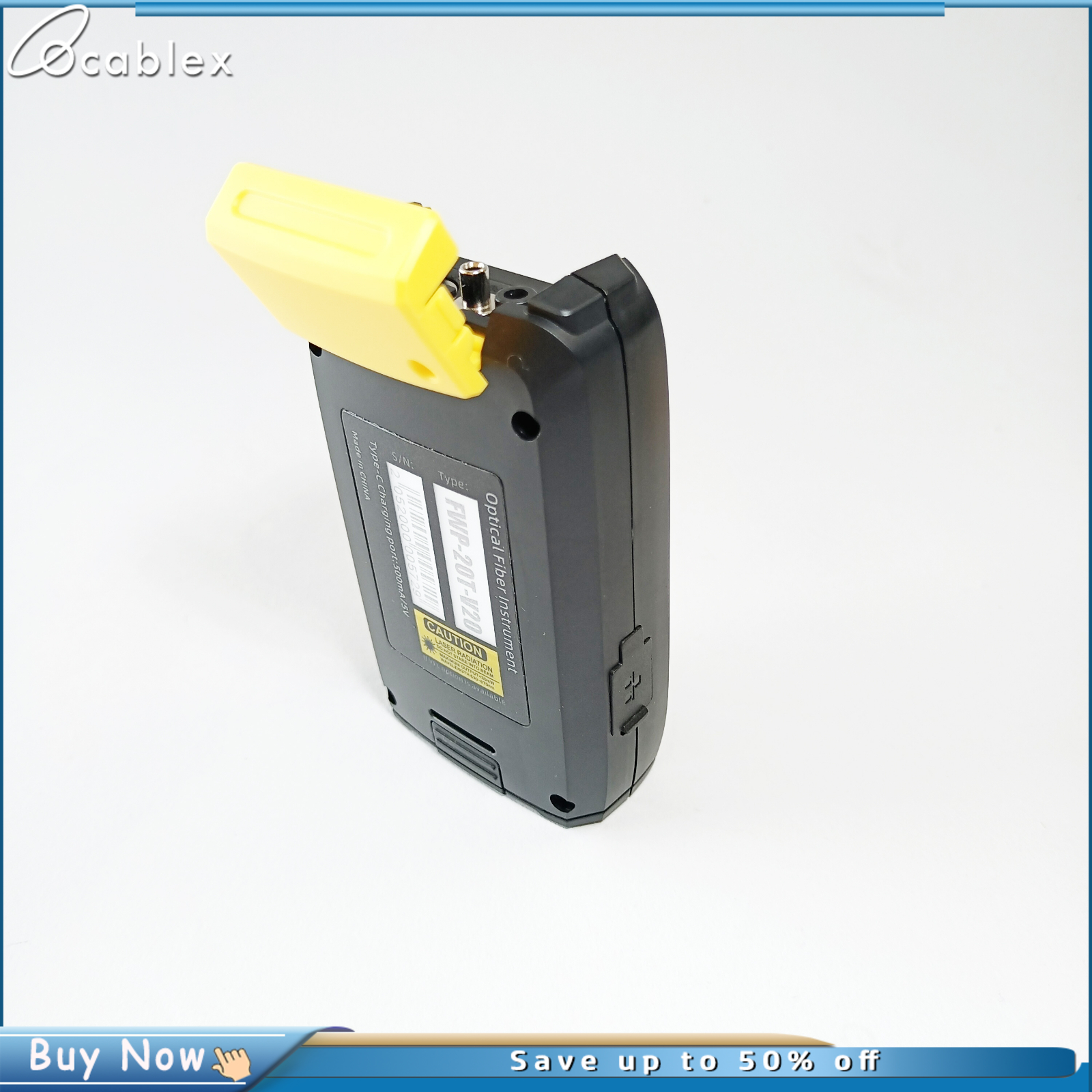 4in1 แบตเตอรี่ชาร์จ Optical Power Meter Visual Fault Locator เครื่องทดสอบสายเคเบิล 5 กม.20 กม.30 กม.VFL