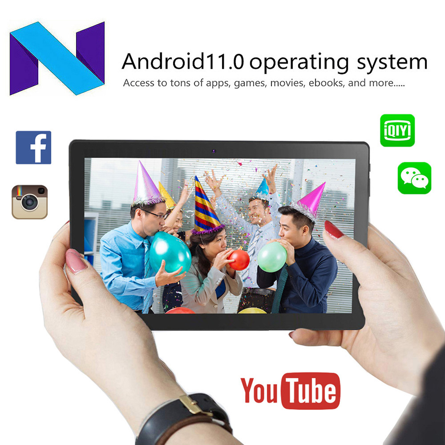 AndroidタブレットPC, Google Play,オクタコア,デュアルカメラ,3g,電話,Bluetooth,wifi,4GB, 64GB, 10.1インチ,ワールドワイドバージョン