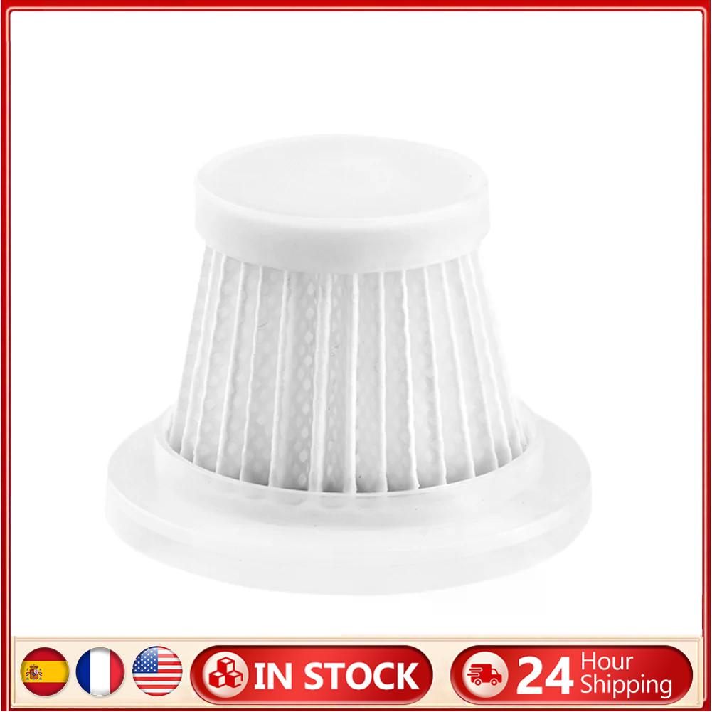 Filtro de vacío de coche HEPA lavable, 5 uds., fácil instalación y extracción, accesorios para aspiradoras de mano