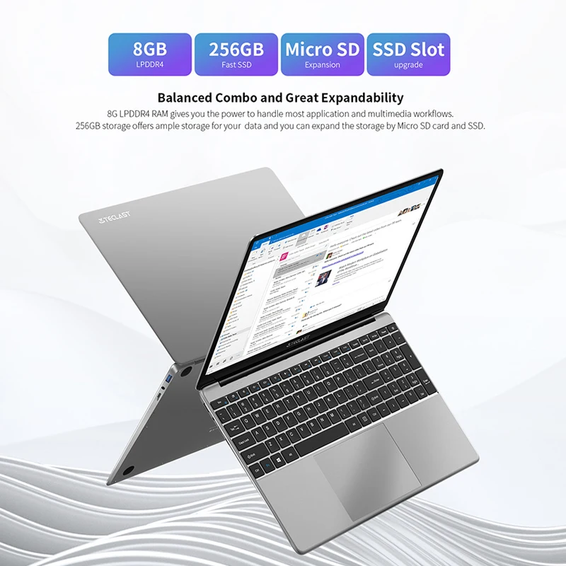 F15 plus ultraleichtes Notebook 1920 1080x256 ips 8GB RAM 3,0 GB SSD Windows 10 Gemini Lake N4120 USB