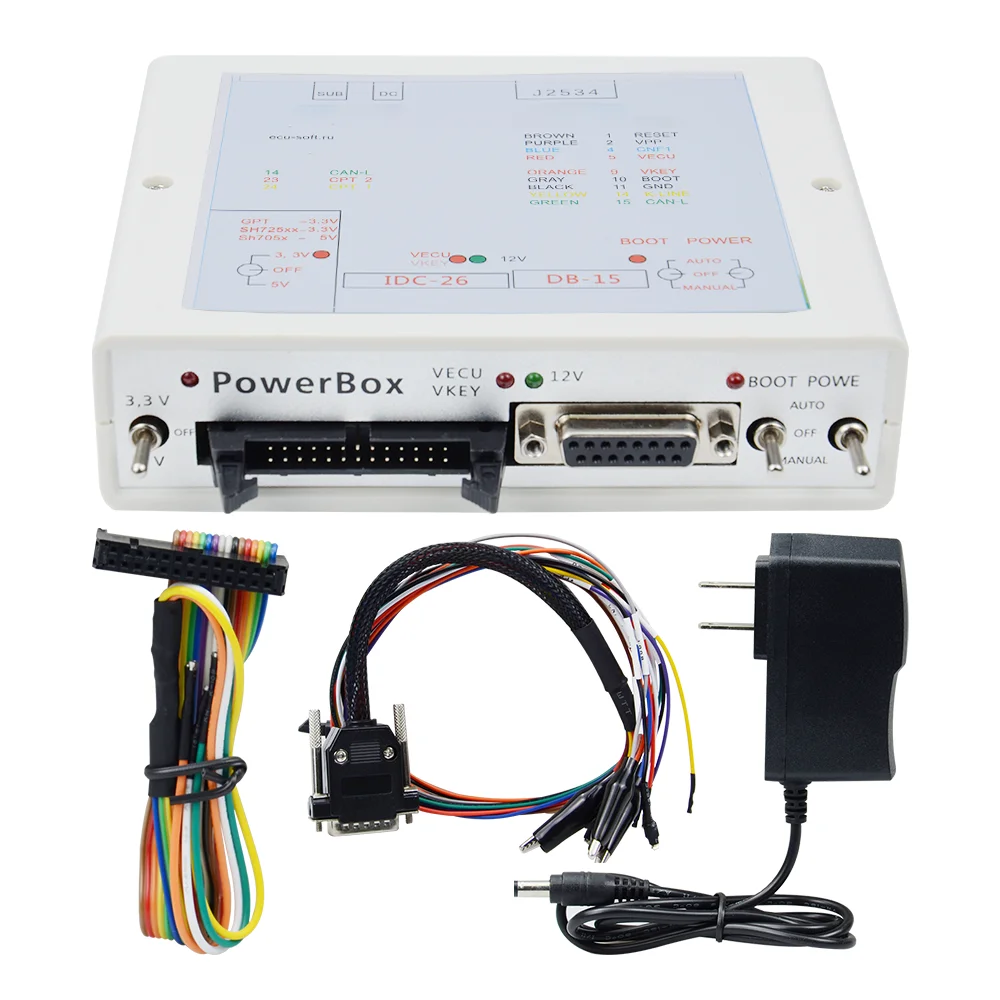 ECU Kotak Daya Programmer untuk Openport J2534 Kotak Daya JTAG Konektor Multi-tujuan untuk Dijual Gratis Pengiriman