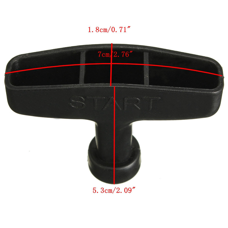 Universal Lawnmowers Pull Starter Handle With Cord Drawstring Engine Petrol Handle Garden Strimmer Lawn Mower Power Tool Parts