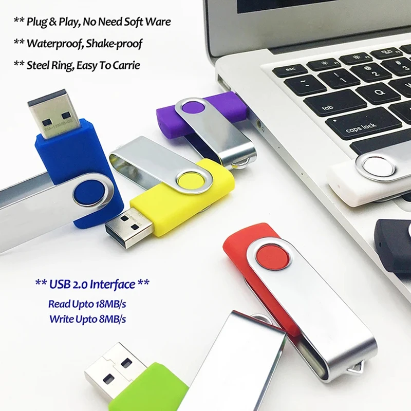 USB 2.0 64 ギガバイト USB フラッシュドライブ防水ペンドライブ 128 ギガバイトの USB スティック 4 ギガバイト 8 ギガバイト 16 ギガバイト 32 ギガバイトのフラッシュディスクペンドライブ高速メモリスティック