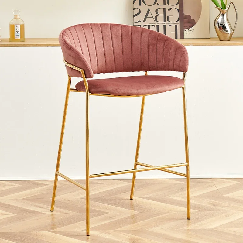 ร้านอาหารราคาถูกเก้าอี้บาร์สถานีภายนอก Luxury Commercial Bar สตูลยืนอุตสาหกรรม Taburete Cocina กาแฟเฟอร์นิเจอร์