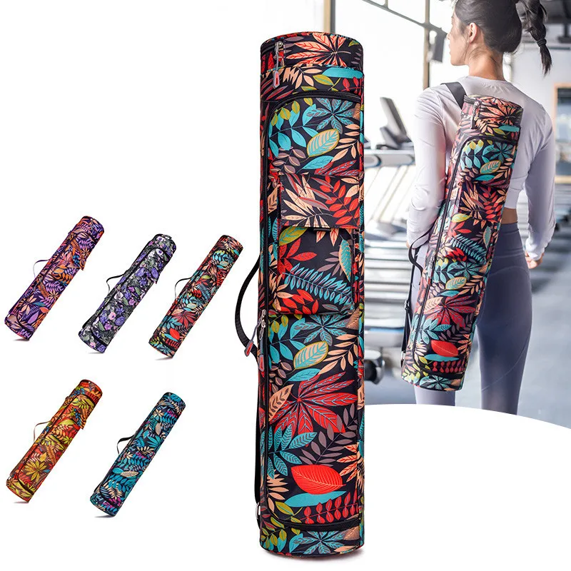 Yoga Tasche Yoga Matte Tasche Gedruckt Männer Frauen Sport Matte Tasche Pilates Matte Rucksack Fitness Dance Gym Matte Abdeckung Sport Rucksack