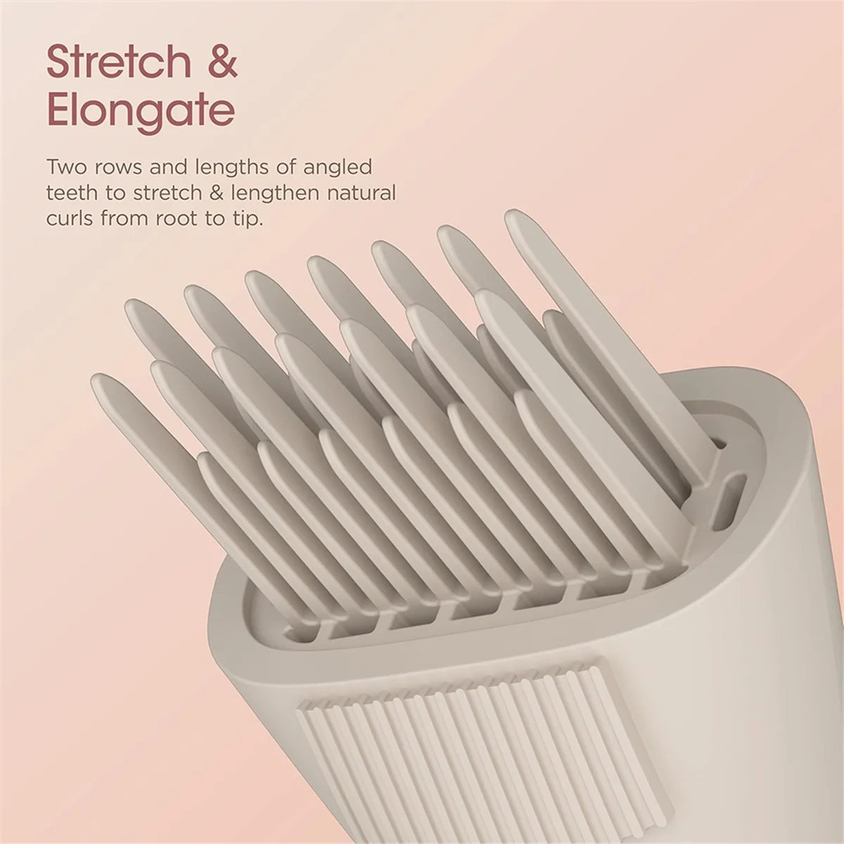 BABQ Wide Tooth Comb and Anti-Flying Nozzle for Shark XSKHD4PA / XSKHD4WTCA FlexStyle Series Air Hair Styling Tool Attachment