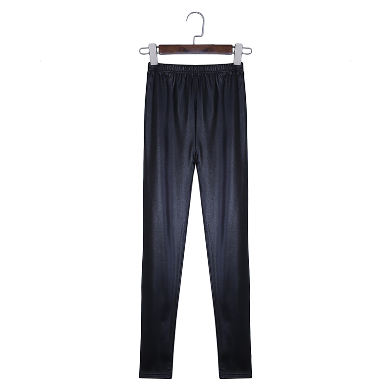 Women Seamless Leggings Elastic Slim Fit Tight Pants Female Solid Color Thin Style Workout Cropped Pants Sexy For Ladies