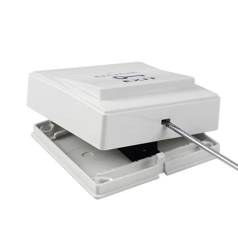Exit Button With Bottom Box For  Door Access Switch Suitable For All Kinds Of Electric Lock