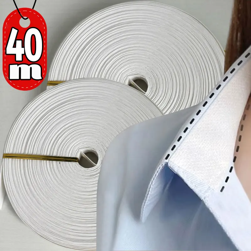 8/80m chapéu camisa colar anti-sujo grime protetor fixação adesivo auto-adesivo fita descartável enrolado fita absorvente de suor