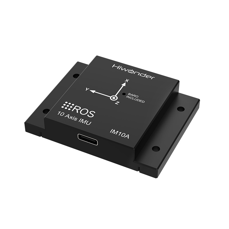 Módulo de navegação inercial imu de 10 eixos, robô ros mems, magnetômetro usb ahrs, giroscópio, sensor de atitude para carro robô, tanque rc, uav
