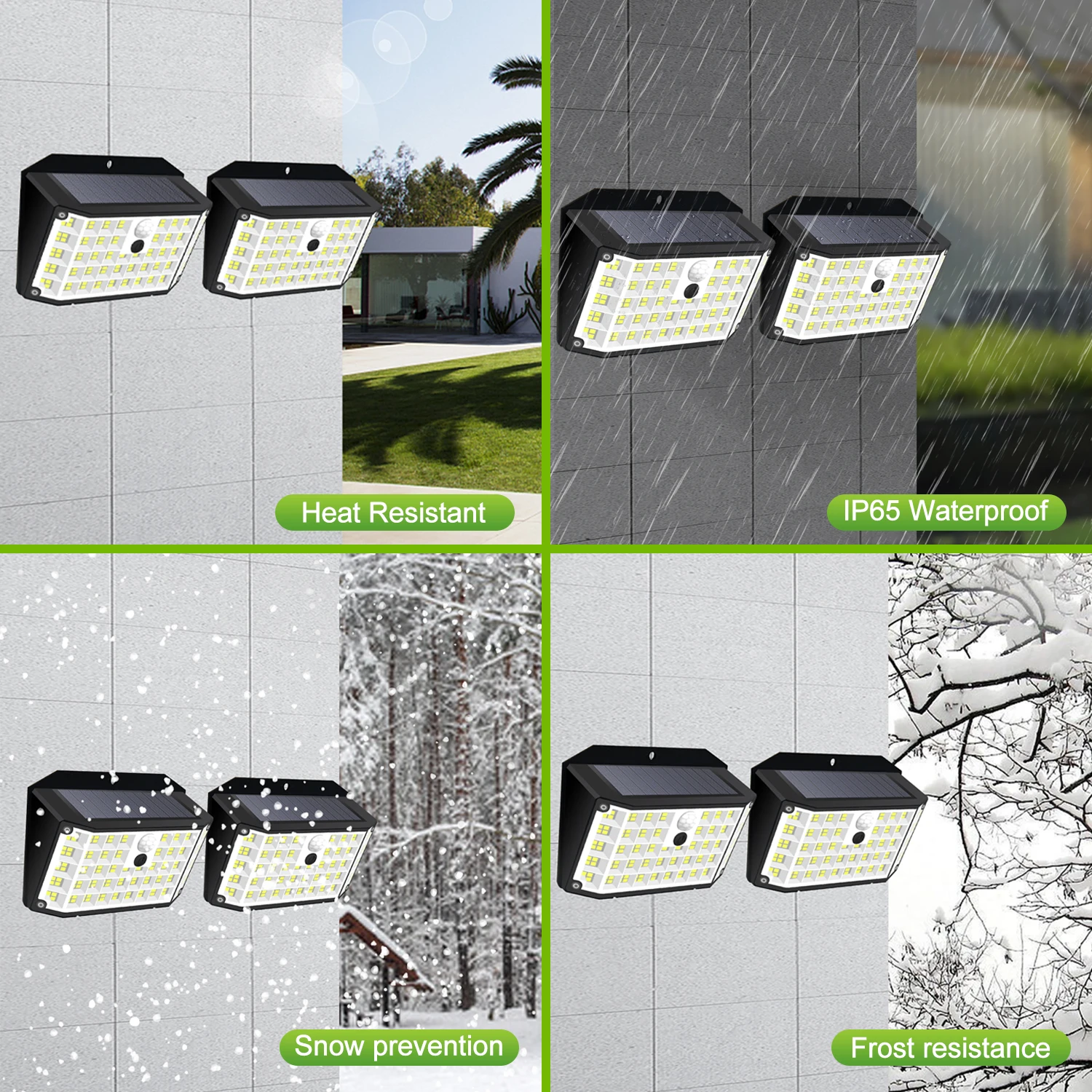 ไฟกลางแจ้งพลังงานแสงอาทิตย์ 176 LED พลังงานแสงอาทิตย์ Motion Sensor น้ําท่วมไฟ IP65 กันน้ํา 3 โหมดโคมไฟติดผนังสําหรับภายนอก Porch YARD