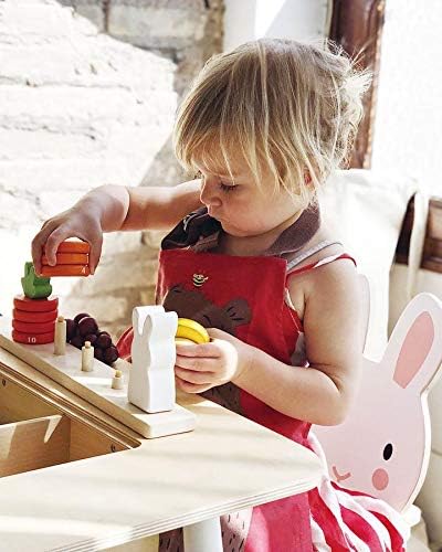 Leaf Toys - Forest Table and Chairs - Adorable Kids Size Art Play Game Table and Chairs - Made with Premium M