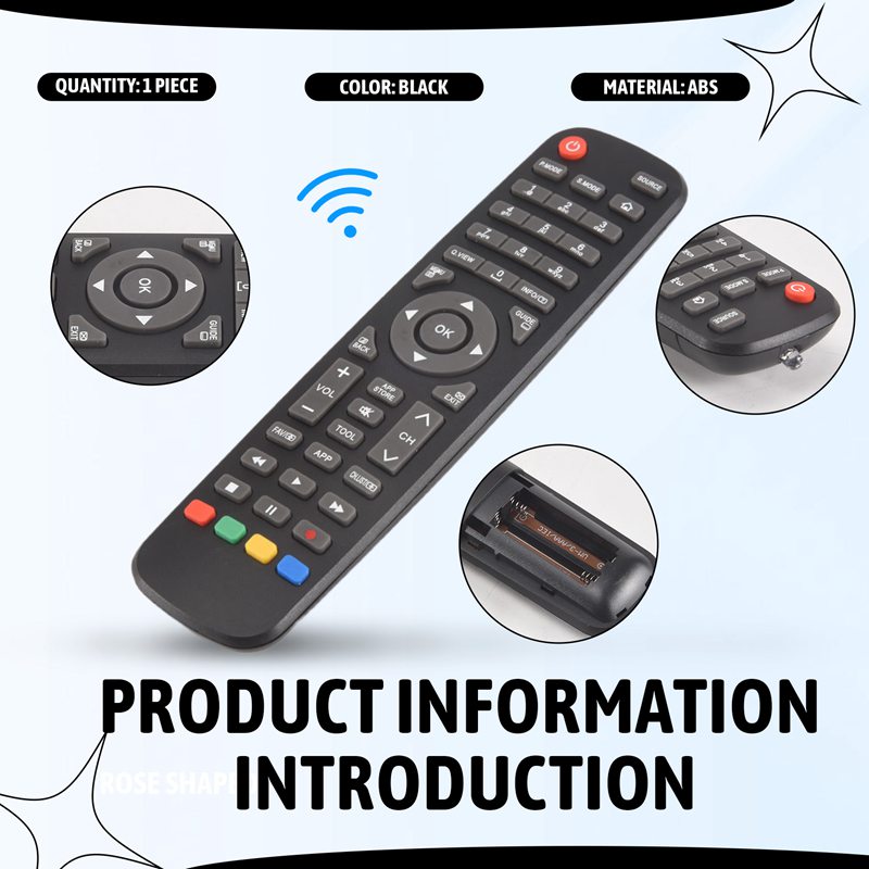 Remote control cocok untuk Remote Control TV HTR-A10E untuk Haier Smart LCD TV HTR-A10 HTR-A10H LE43K6000TF LE40K6000TF LE32K6500.