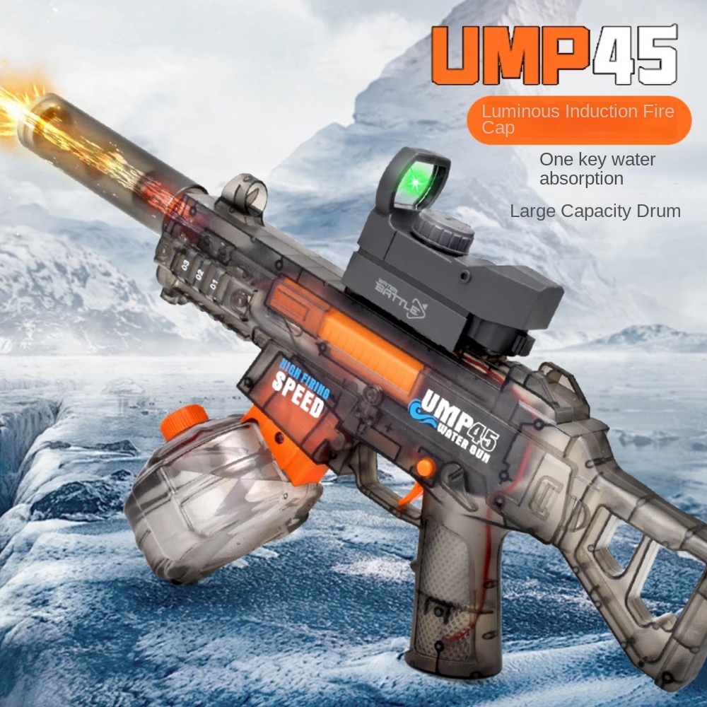 Waterpistolen Elektrisch voor volwassenen Krachtige spuiten Automatische waterzuiging Waterblasters Zomer buitenstrandspeelgoed voor kinderen Cadeau