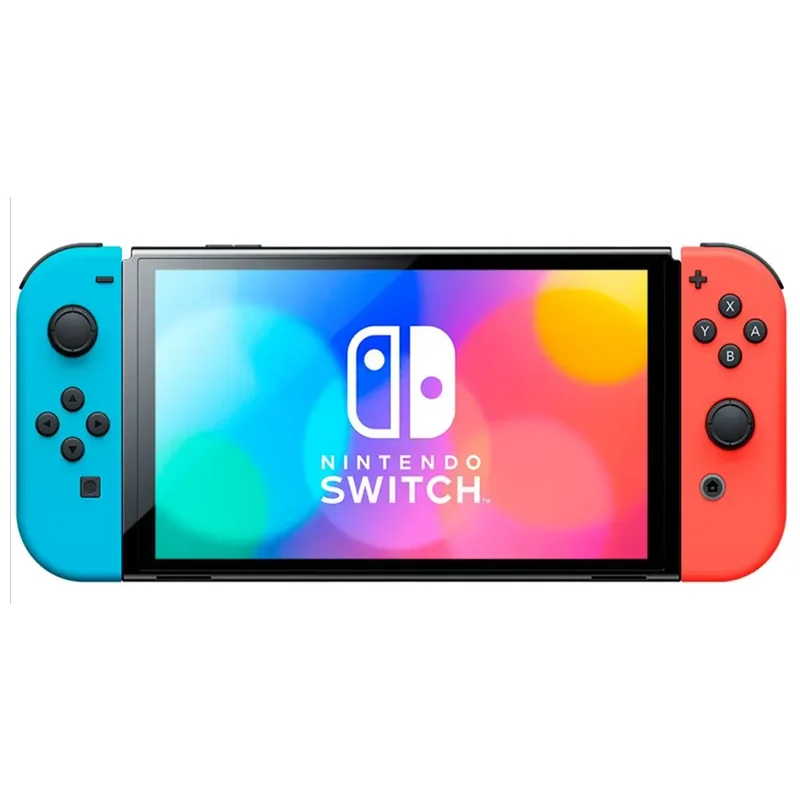 【Brand+】Konsola do gier Nintendo Switch OLED 64GB z 7-calowym wyświetlaczem OLED
