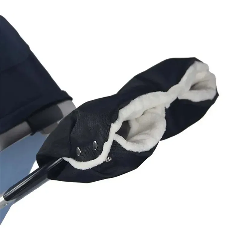Universal inverno quente luvas de carrinho vento e à prova dwindproof água bebê recém-nascido empurrar cadeira luva carrinho de bebê acessórios
