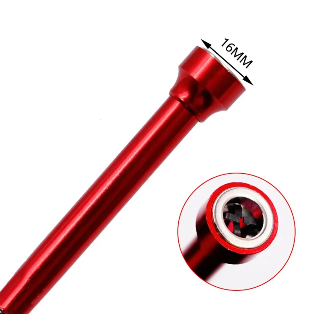 Griffe de ramassage magnétique télescopique, outil de ramassage magnétique, 4 griffes avec lumière LED, pince à ressort Flexible (sans batterie)