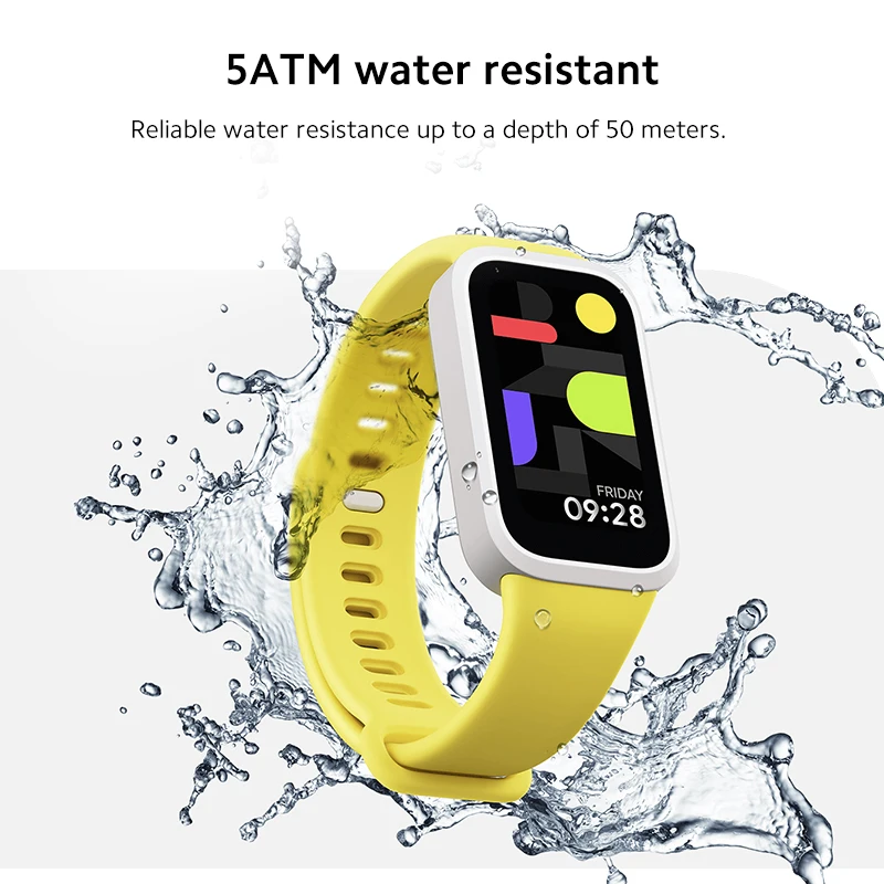 In stock Global Version Xiaomi Smart Band 9 active 1.47'' TFT display 100+ watch faces Up to 18-day battery life 5ATM water