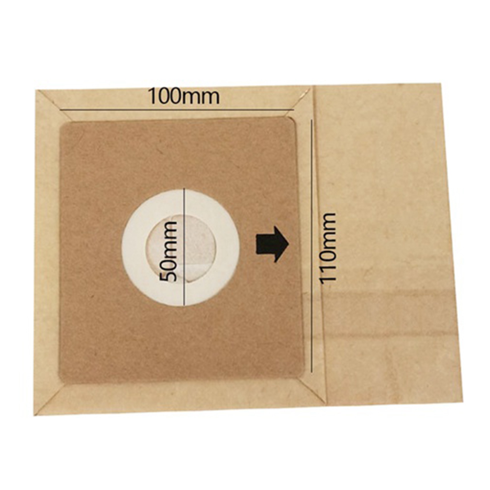 5Pcs for ////Pensonic Vacuum Cleaner Replacement Paper Dust Bags 110mmx100mm