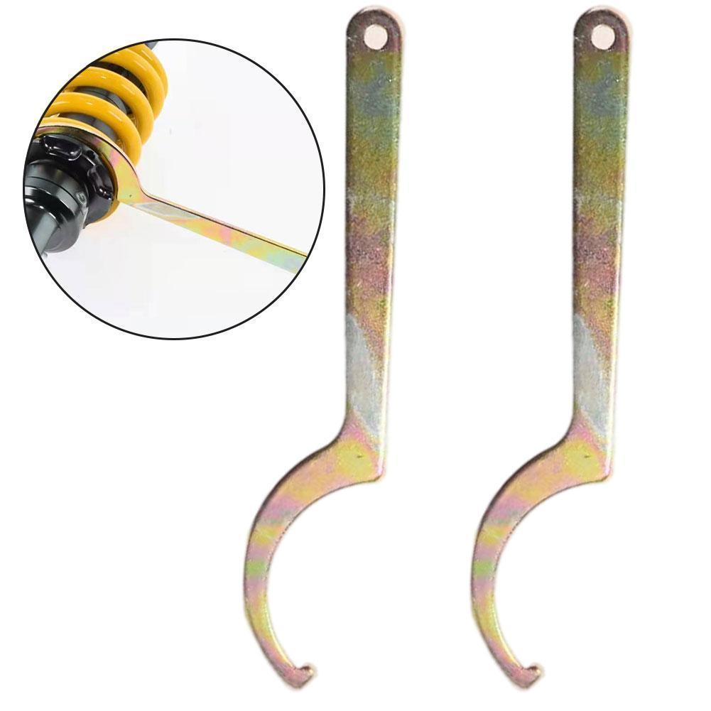 Ferramenta de amortecedor de motocicleta metálica, Chave inglesa de suspensão C, Gancho manual para Honda ForYamaha, Benelli TRK 502, 502X, 251 TR