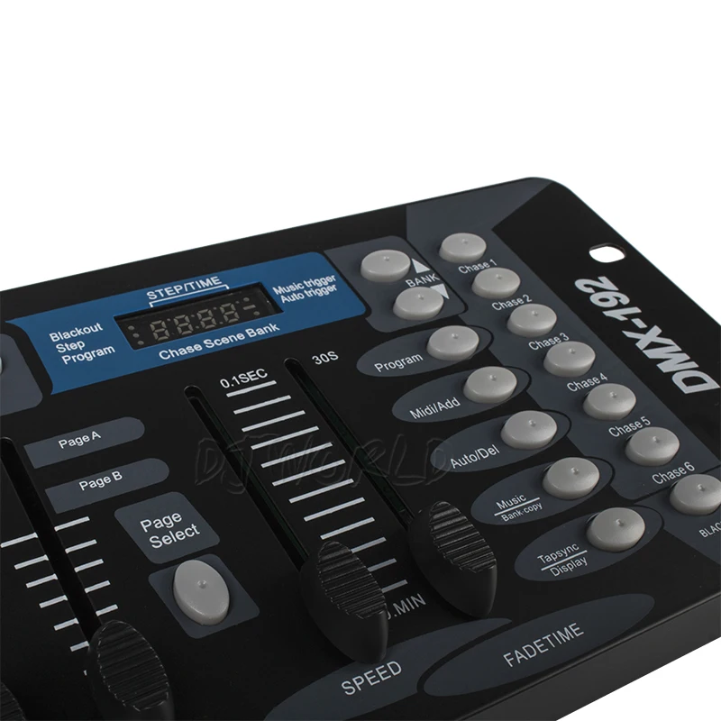 192 DMX Controller แสงเวทีสําหรับ Moving Head Light 192 ช่อง Dj Controller สําหรับ DMX512 อุปกรณ์ DJ Dsico Controller