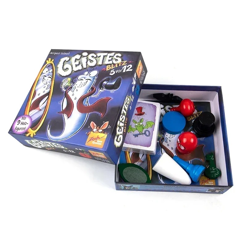 ชุด Geistes Blitz 1 2 3 4 Ghost Blitz Geistesblitz 5 Vor 12 Spooky Doo เกมกระดานยอดนิยมครอบครัวในร่มเกมใหม่