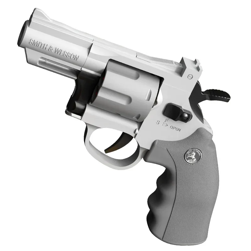 Csnoobs ZP5 357 Revolver Mechanical ต่อเนื่องยิงปืนของเล่นอัตโนมัติปืนพก Soft Dart Bullet CS อาวุธกลางแจ้งสําหรับเด็กผู้ใหญ่