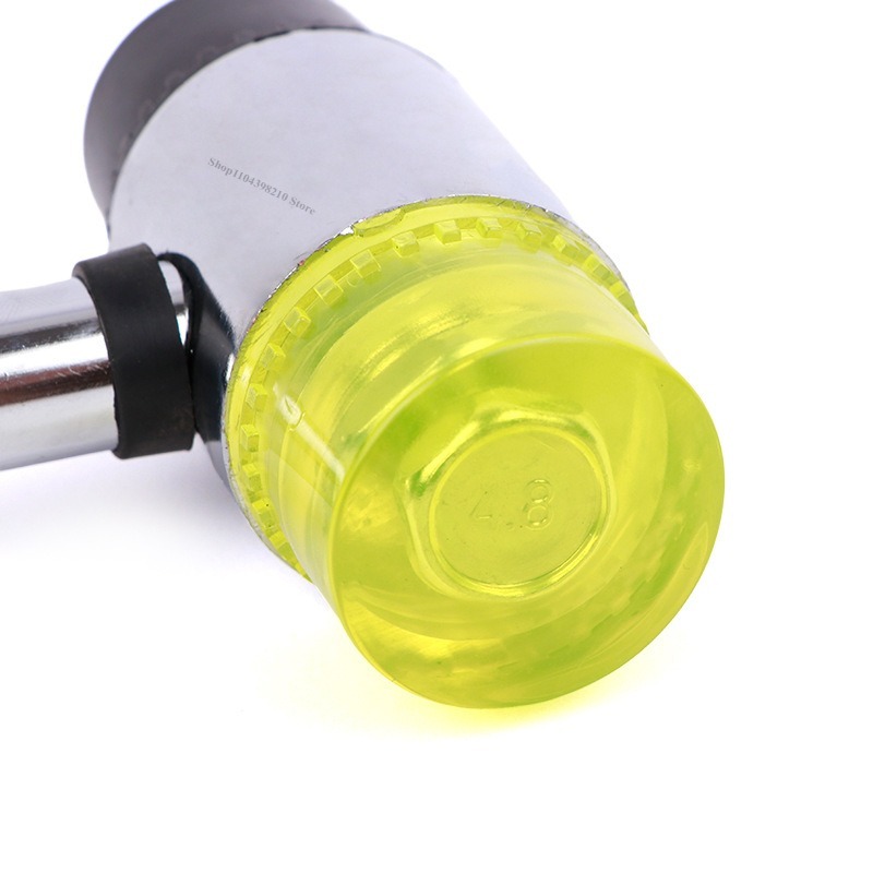 Martelo de borracha de cabeça dupla, instalação de borracha, martelo batendo, telha de chão, ferramentas de melhoria da casa, martelo de borracha