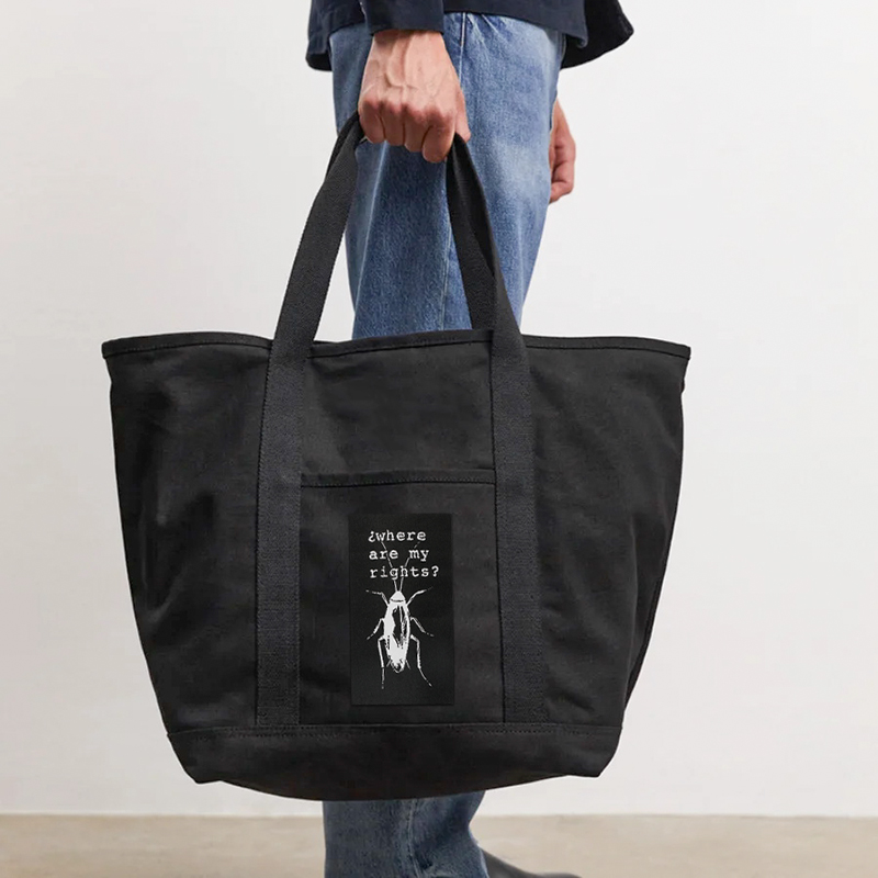 1PC Absurd Woven Label Punk Patch Humorvolle Abzeichen DIY Geschenk Eisen Auf Nähen Auf Schwarz Patches Für Kleidung Kappe Tasche jacke Trucker Hut