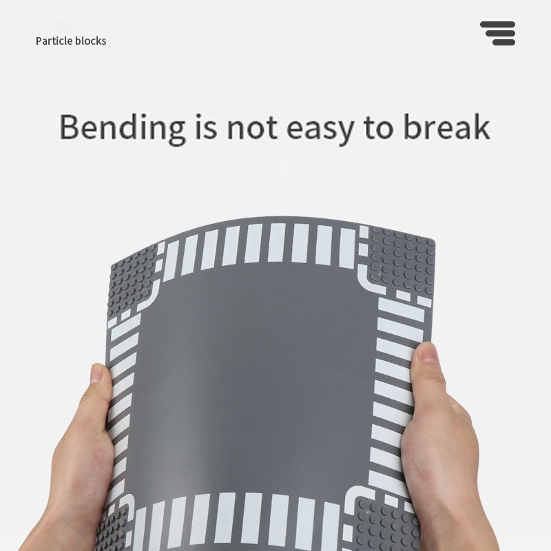 CLASSIC Building Block ฐานแผ่น City View การจราจรแผนที่ตัวเลขของเล่นก่อสร้างอิฐ 32 จุดพลาสติก Baseplates เด็กของขวัญ