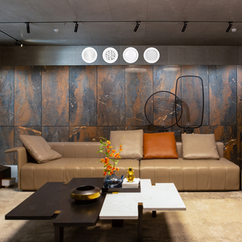 Decorative Air Vent Cover Round Ventilation Grill Outlet with Built-in Screen for Wall Ceiling Air Vent Cover kitchen tool