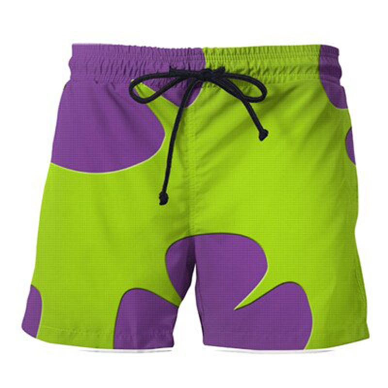 2023 verão calções de banho masculinos impressão beachwear sexy tronco de natação maiô prancha de surf curto cordão tronco secagem rápida curto