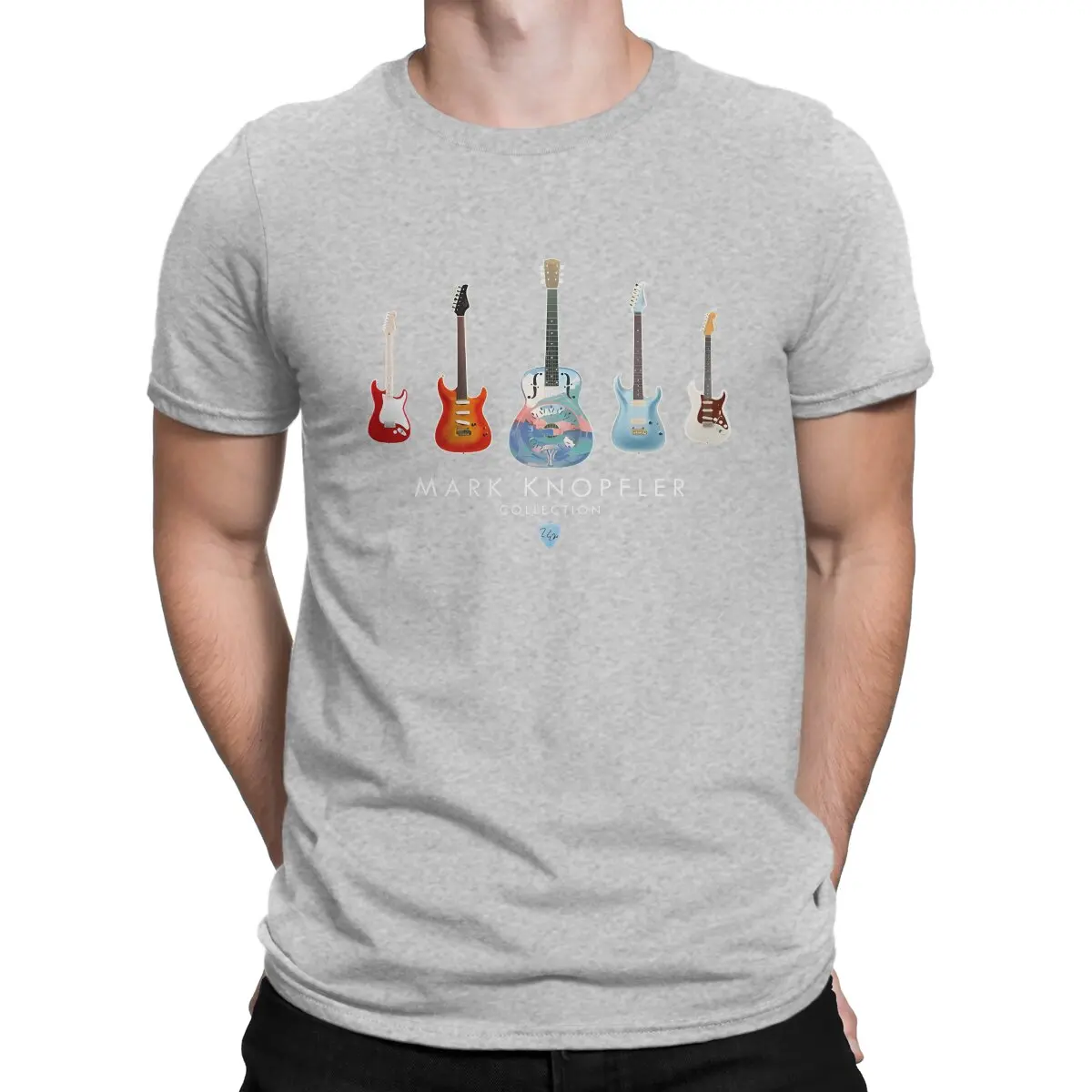 Kaus katun hadiah khas baju atasan tidak kembali US Band kreatif TShirt untuk pria penggemar leher bulat mode kelas berat murni