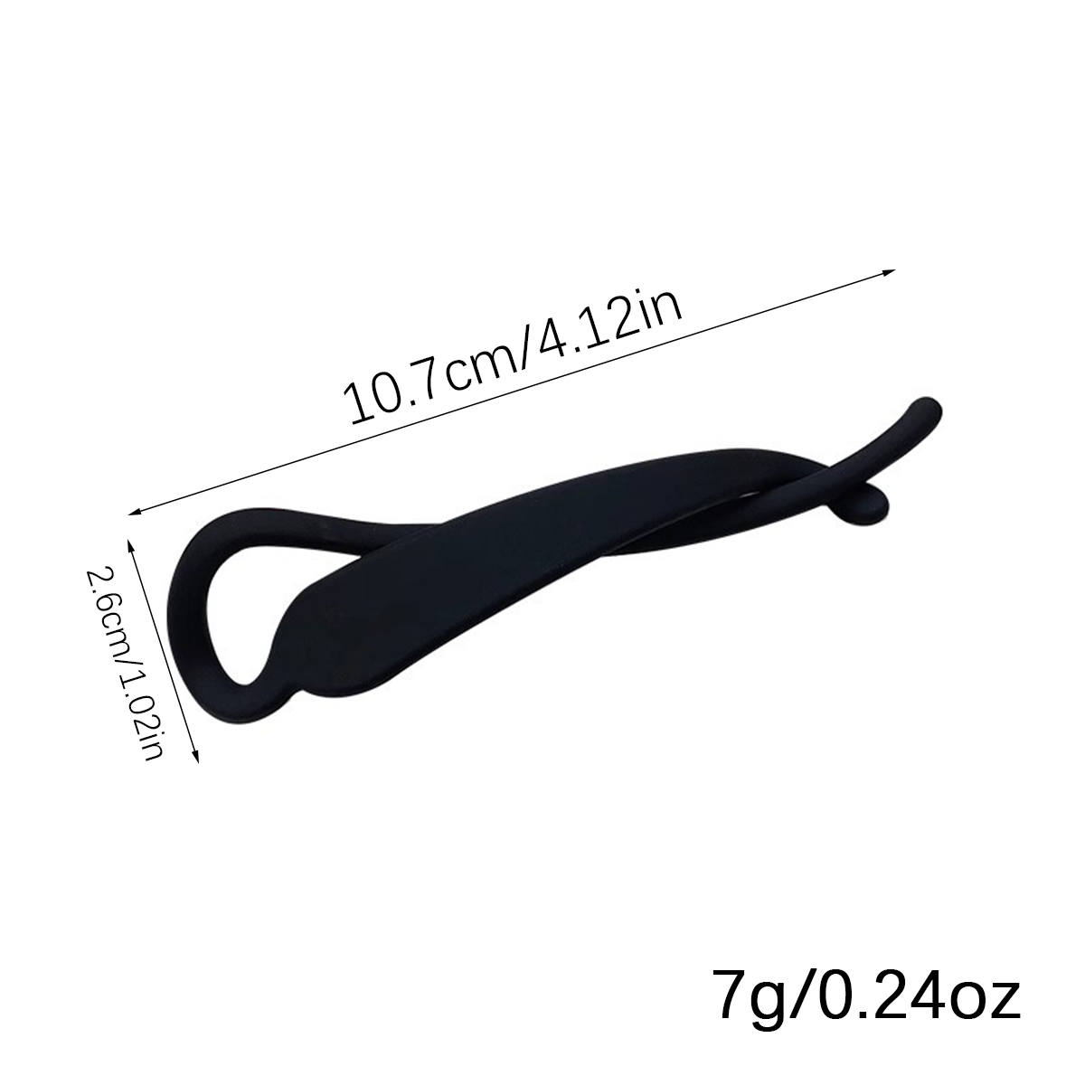 2 pçs moda simples clipe de banana clipe vertical rabo de cavalo grampo de cabelo temperamento elegante acessórios de cabelo para mulheres usarem