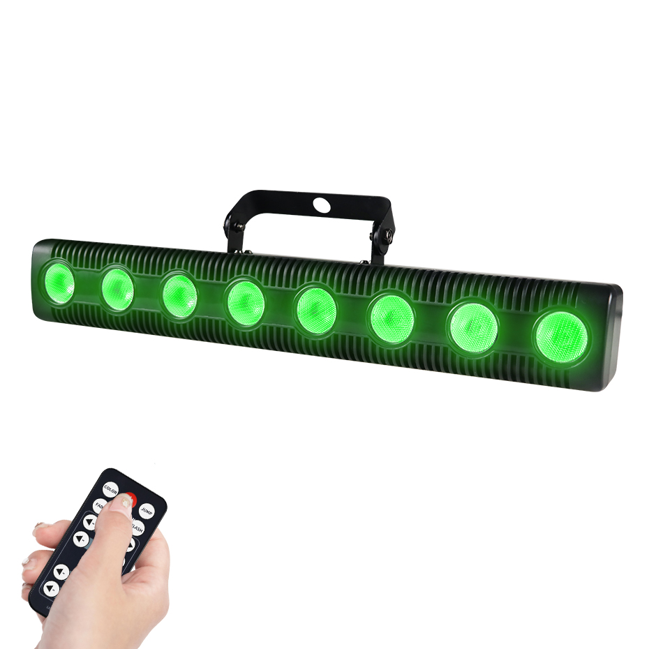 Alien 8 led rgbw 4 em 1 dmx lâmpada de lavagem de parede dj discoteca festa palco efeito luz para dança bar feriado casamento natal dia das bruxas decorar