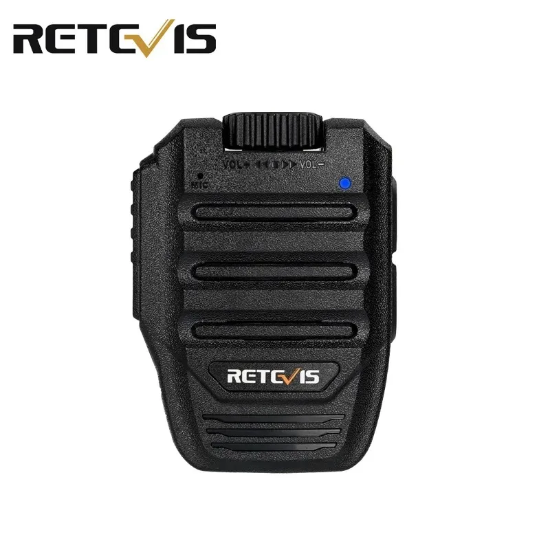 Retevis HWN001 Bluetooth-Funkfernbedienungsmikrofon PTT-Lautsprechermikrofon für RB37 RB637 RB689 HD2 – Walkie-Talkie mit lautem Volumen