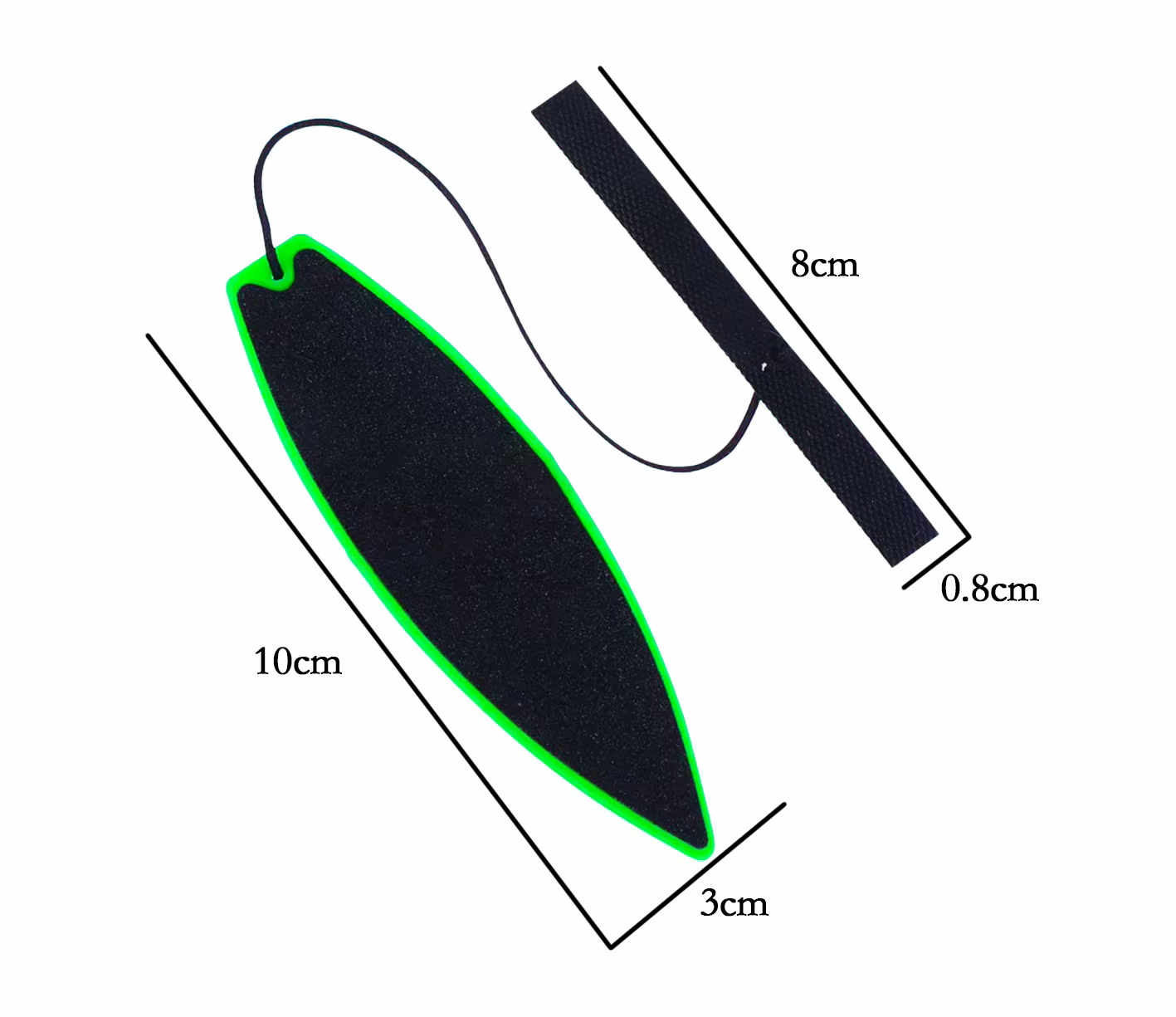 Fingers Surf สเก็ตบอร์ด Creative Mini Air ความดันกด Cool Tech สนุก Funky เด็กชายและเด็กหญิงของขวัญของเล่น