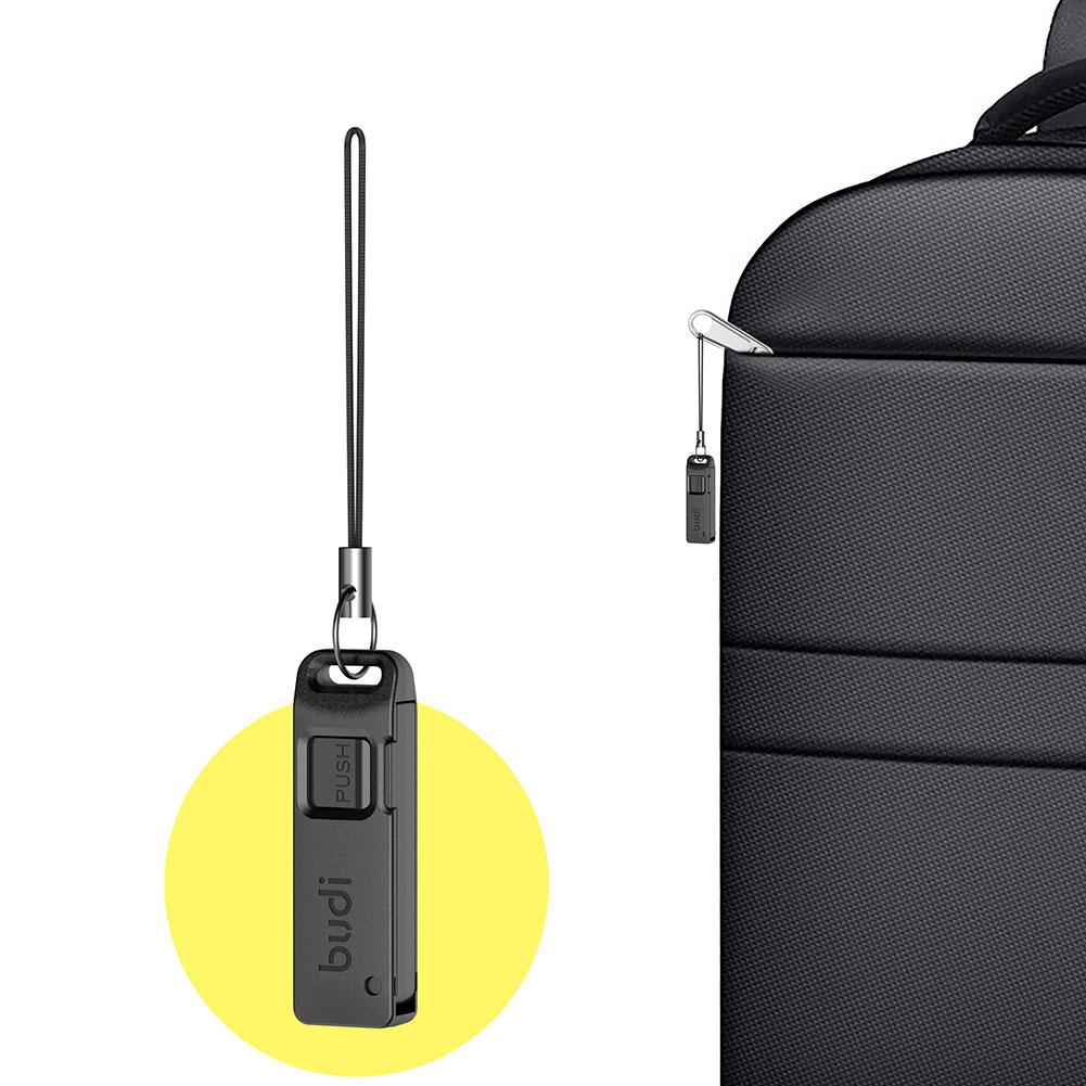 Multi-function Card Slot Storage Box TF SIM Card Ejector Lanyard With Card SIM Needle Anti-lost Slot Storage Pin Removal X0X5