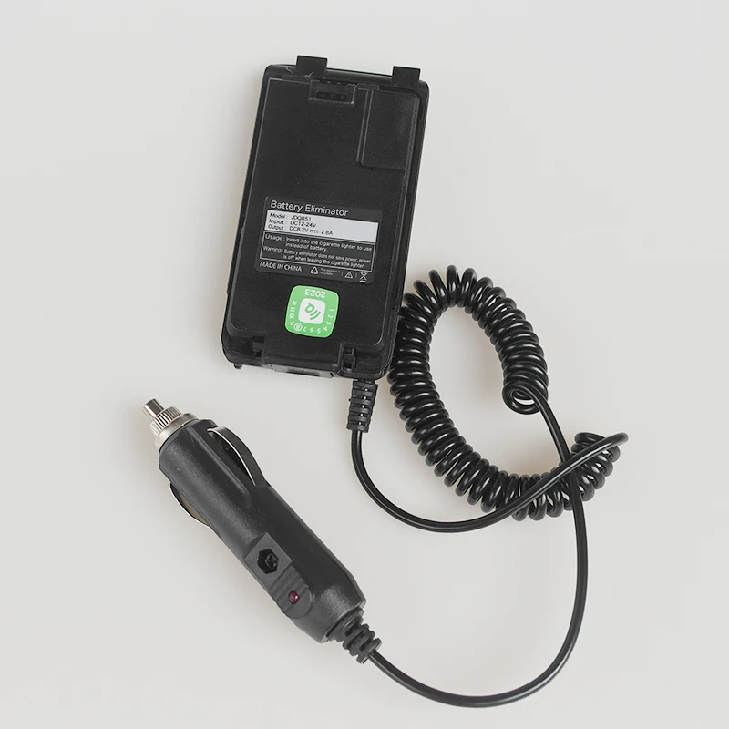 Quansheng UV-K5 UV K5(8) UV-5R PLUS Eliminator baterii Walkie Talkie Ładowarka samochodowa 12V/24v Uniwersalne radio dwukierunkowe BAOFENG UV5R