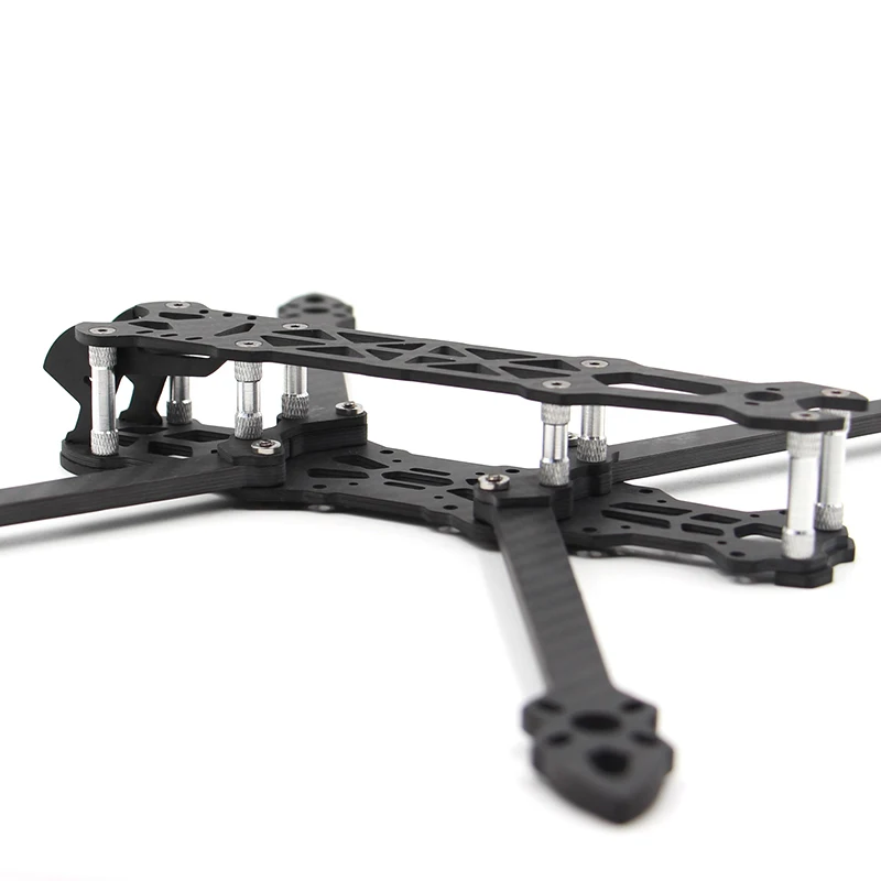 Mark4 7 นิ้ว 295 มม.5 มม.แขน Quadcopter ชุดกรอบ 3K คาร์บอนไฟเบอร์ 7 ''สําหรับ FPV Racing Drone quadcopter Freestyle ชิ้นส่วน DIY