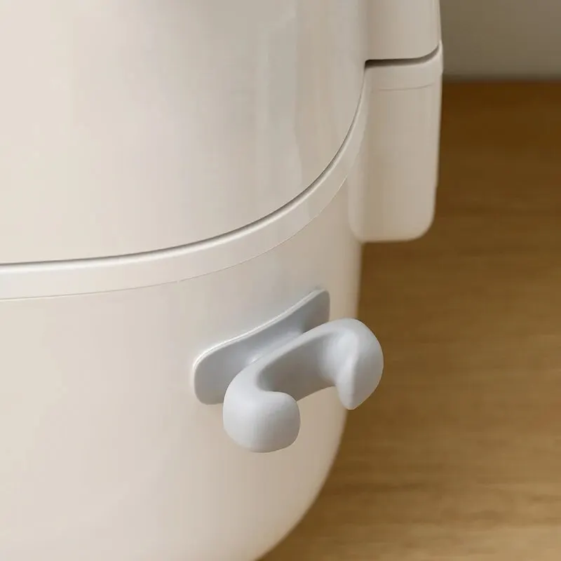 Portacucchiaio di riso Portaoggetti in silicone, Mensola per cucchiai da cucina a parete, Portaoggetti per posizionamento