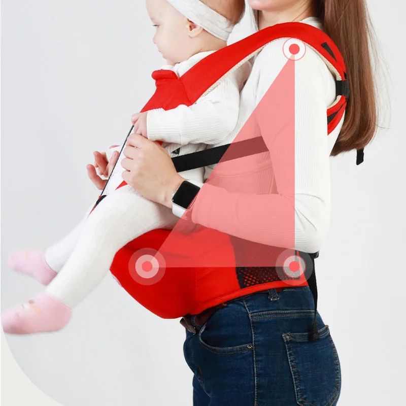 Ergonômico portador de bebê mochila infantil hipseat portador frontal enfrentando ergonômico canguru envoltório do bebê estilingue mochila de viagem