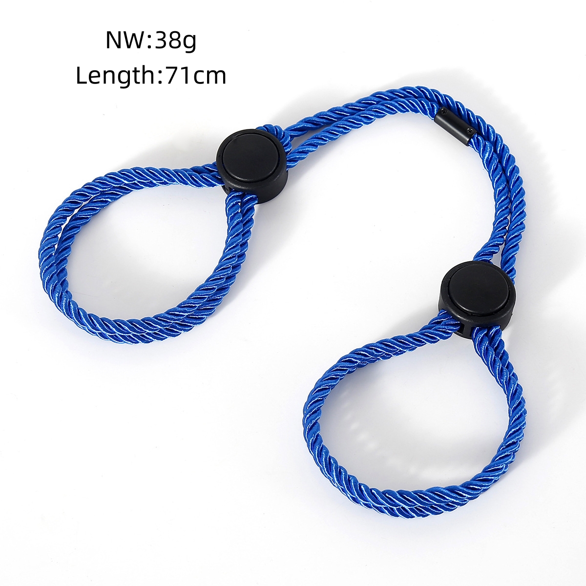 Algemas de corda de algodão multifuncional, punhos de perna adequados para homens e mulheres, bondage touch, divertido, fetiche, escravo, dramatização