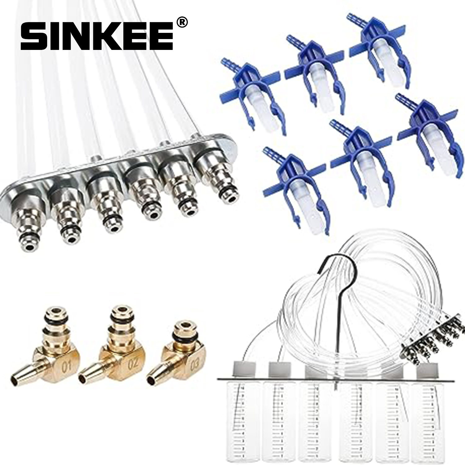 Mới Diesel Phun Đo Lưu Lượng Thử Thông Đường Sắt Bộ Đổi Nguồn Nhiên Liệu Máy Bộ SK1057